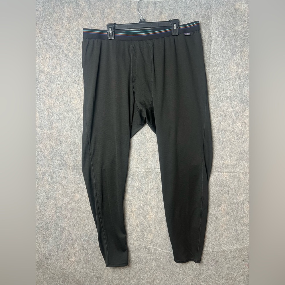 Patagonia‎ Capilene Men Size XXL Midweight baselayer black pants